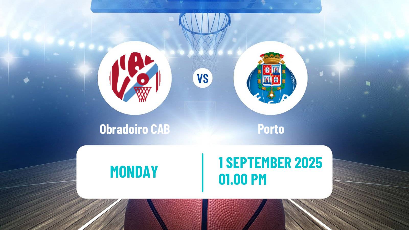Basketball Club Friendly Basketball Obradoiro CAB - Porto