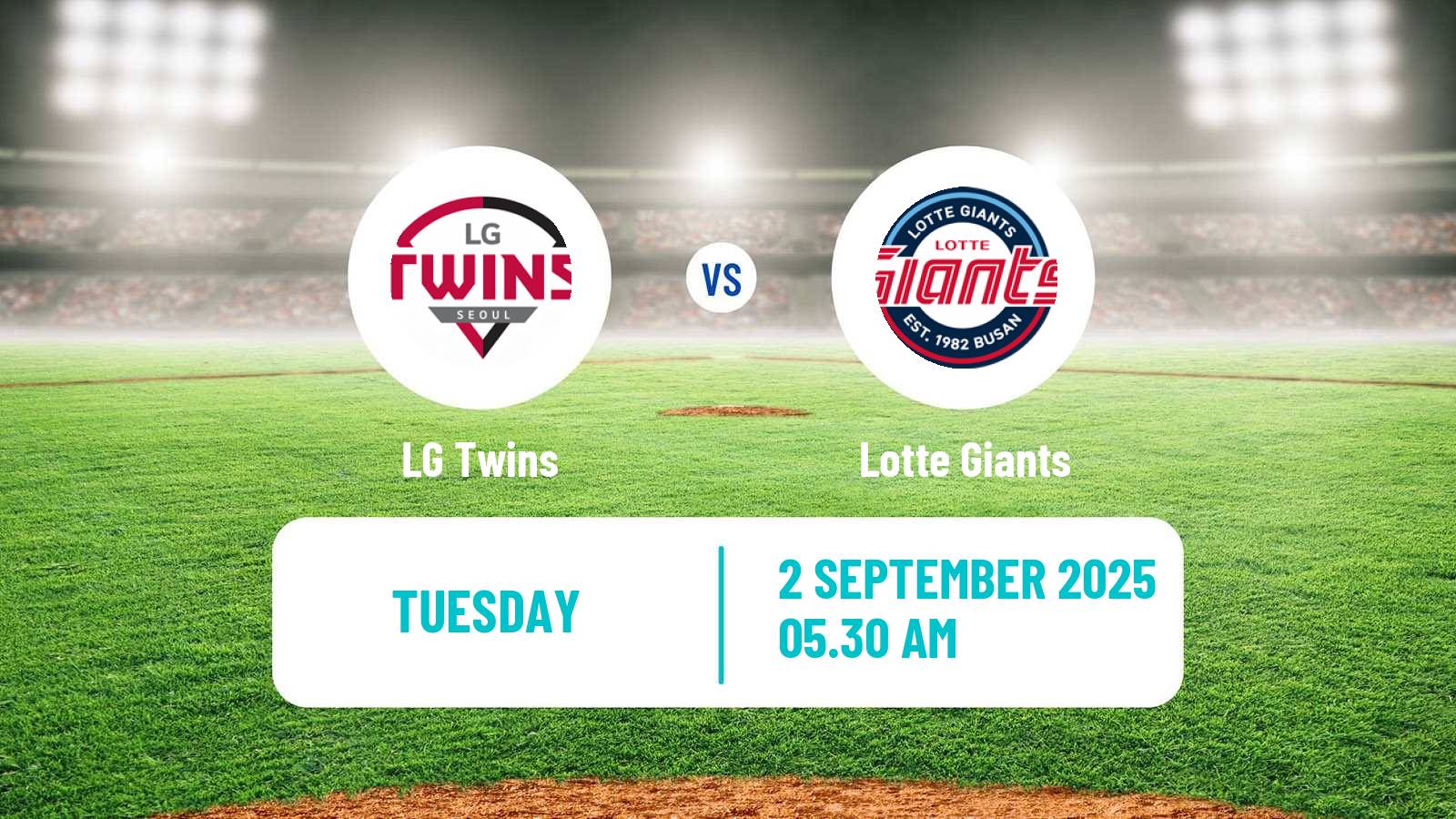 Baseball KBO LG Twins - Lotte Giants