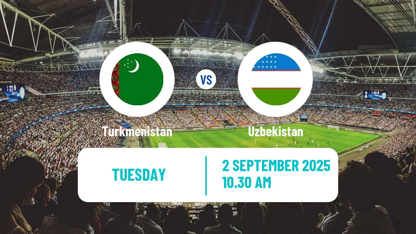 Football CAFA Nations Cup Turkmenistan - Uzbekistan