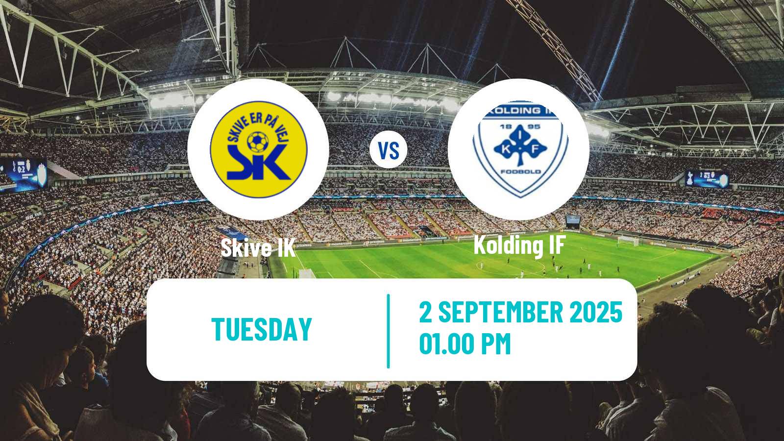 Football Danish Landspokal Cup Skive IK - Kolding IF