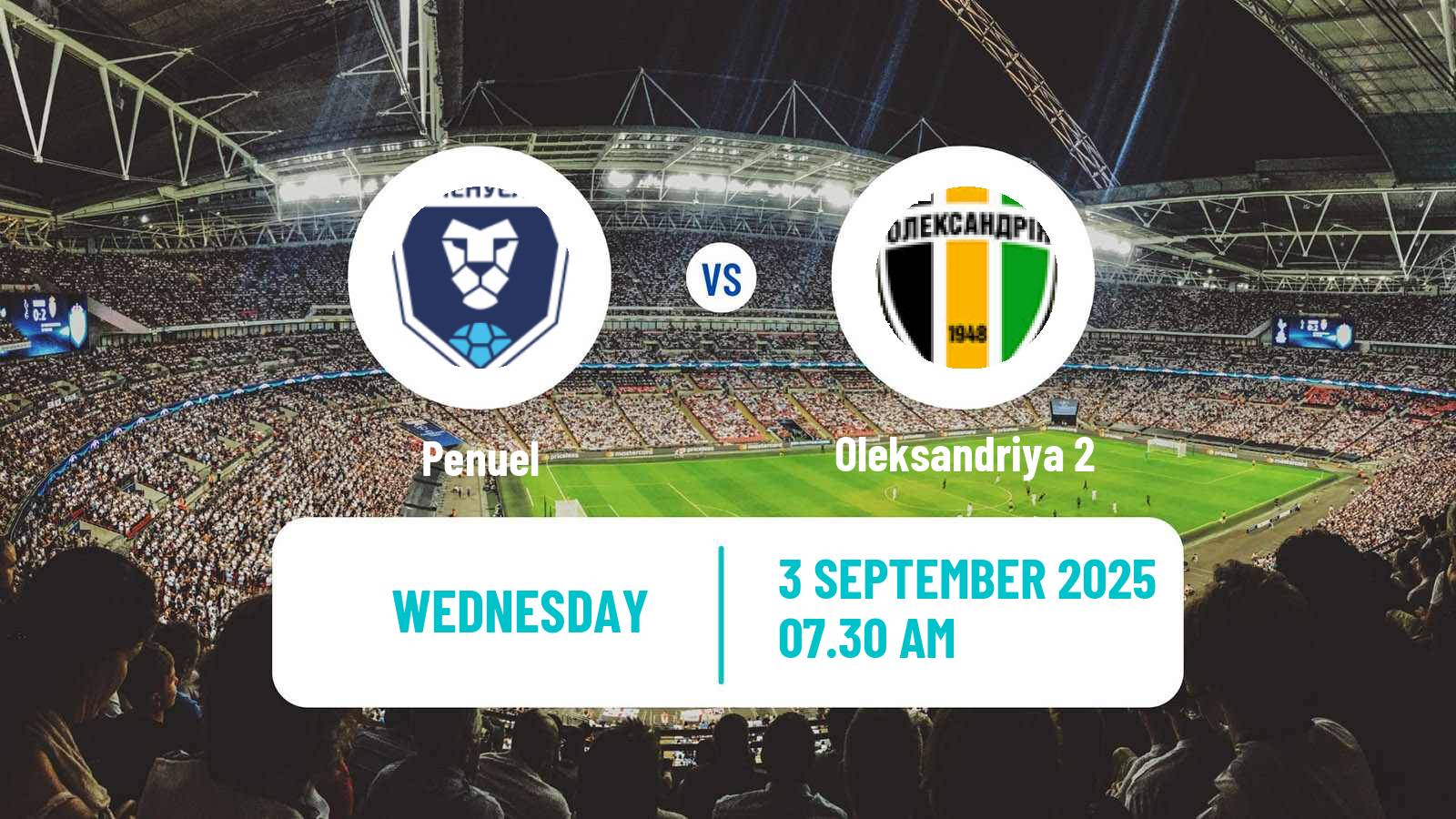 Football Ukrainian Druha Liga Penuel - Oleksandriya 2