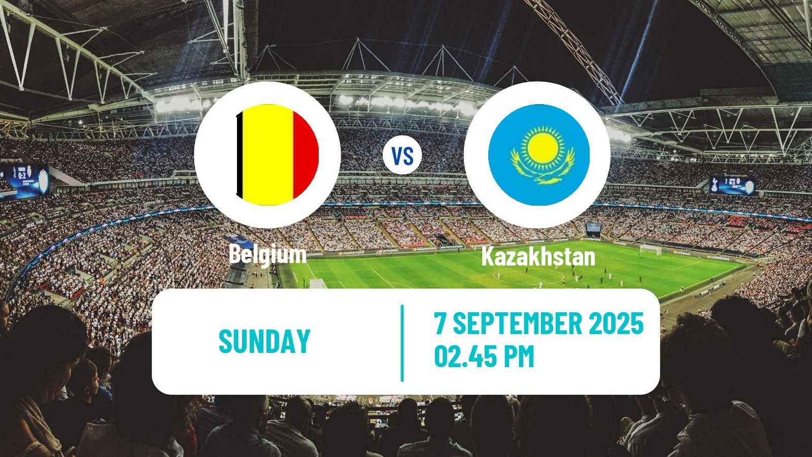 Football FIFA World Cup Belgium - Kazakhstan