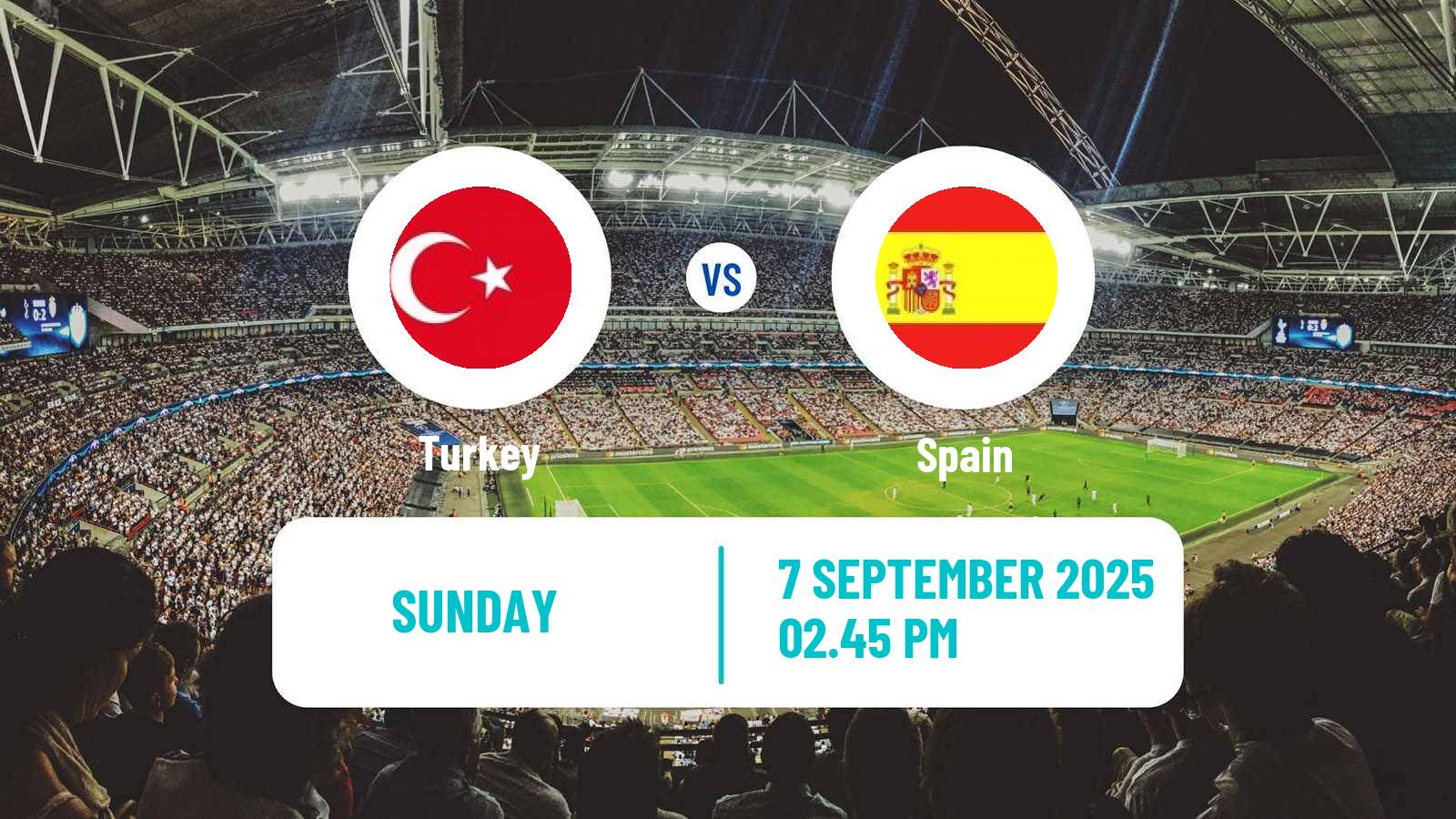 Football FIFA World Cup Turkey - Spain