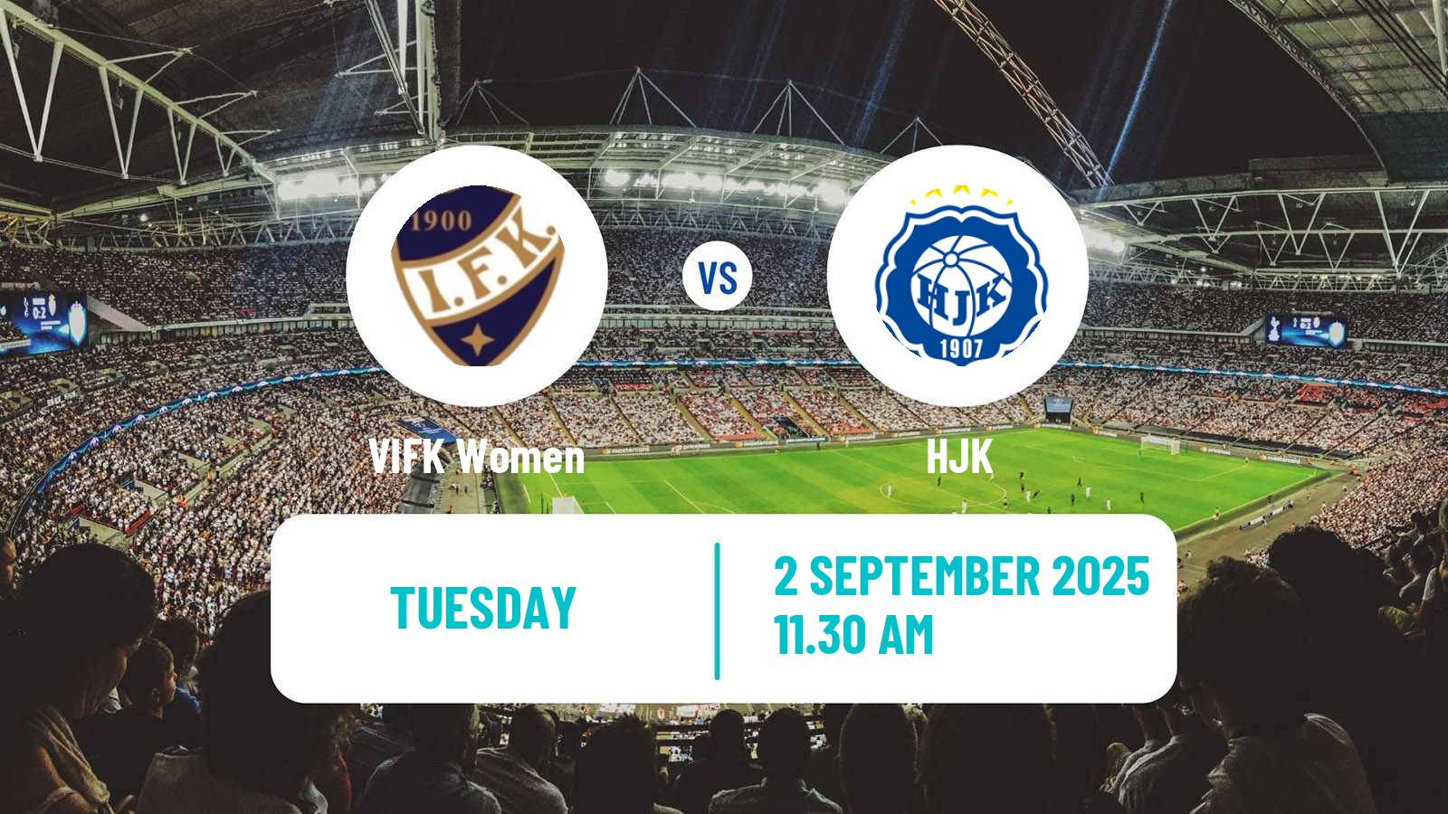 Football Finnish Kansallinen Liiga Women VIFK - HJK