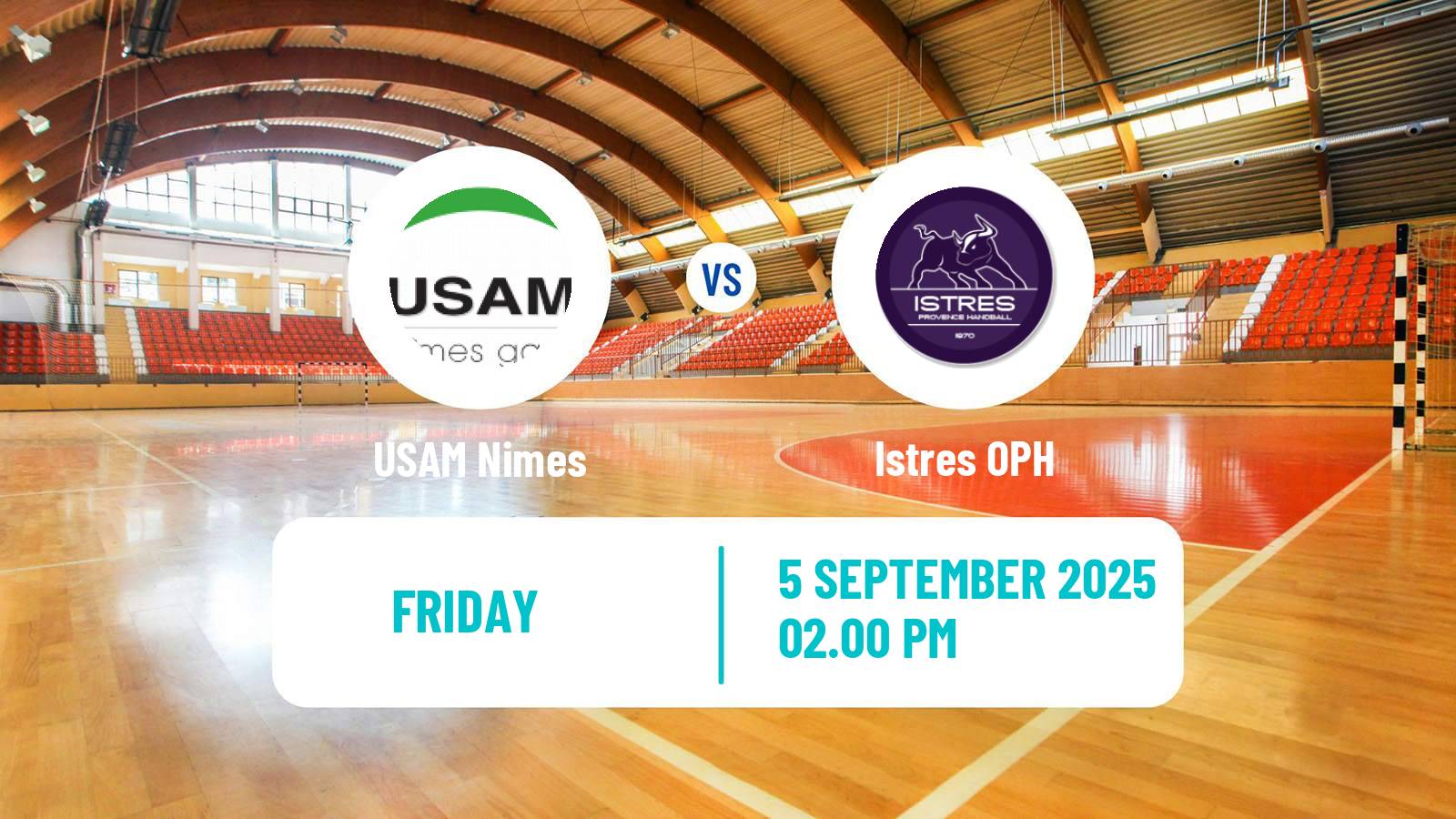 Handball French Starligue Handball USAM Nimes - Istres OPH