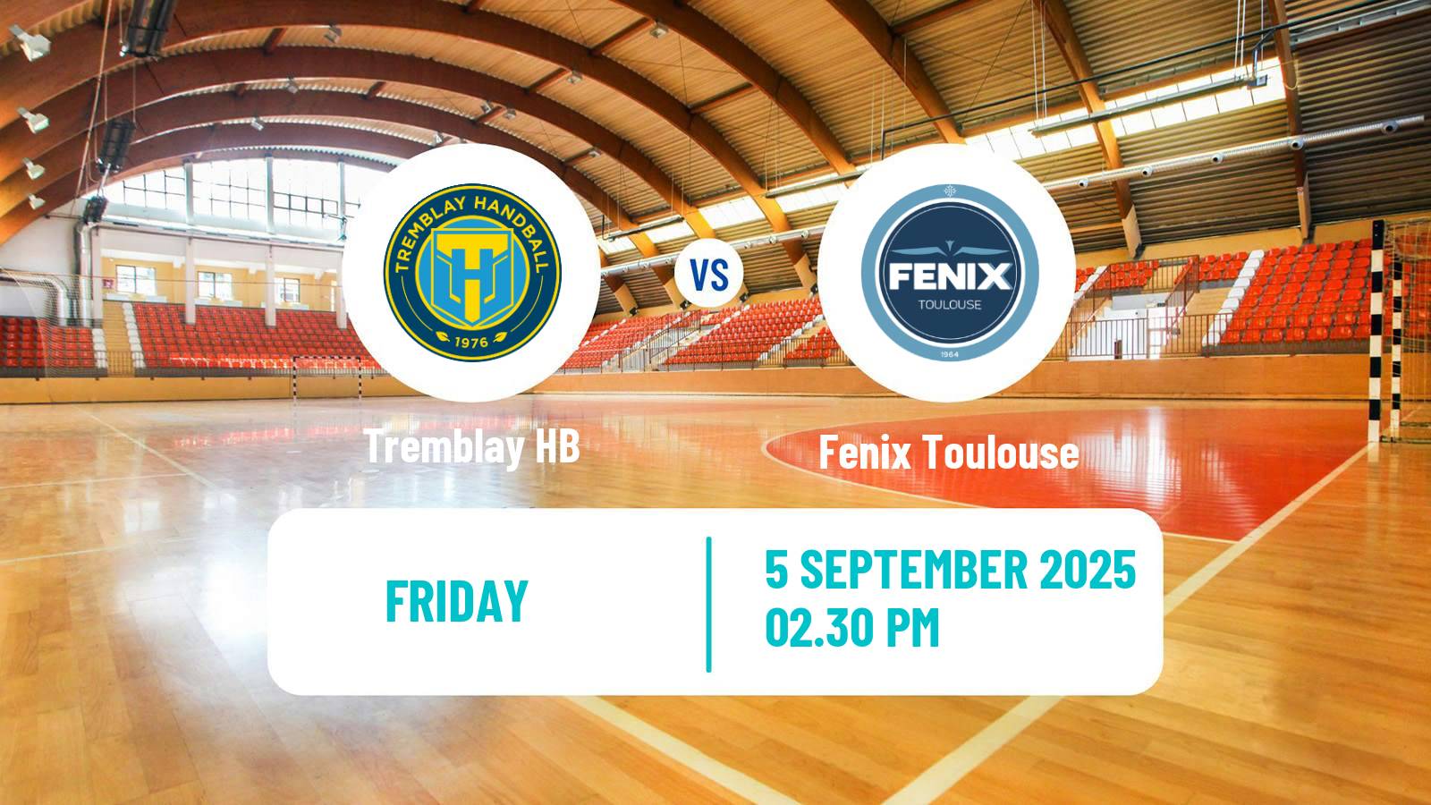 Handball French Starligue Handball Tremblay - Fenix Toulouse