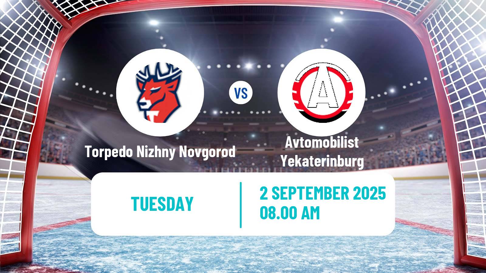 Hockey Club Friendly Ice Hockey Torpedo Nizhny Novgorod - Avtomobilist Yekaterinburg