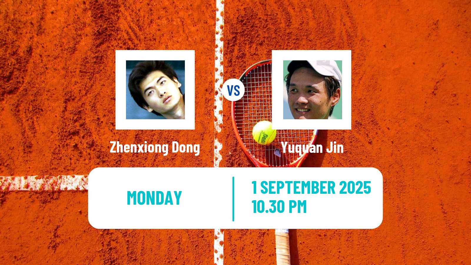 Tennis ITF M15 Maanshan 8 Men Zhenxiong Dong - Yuquan Jin