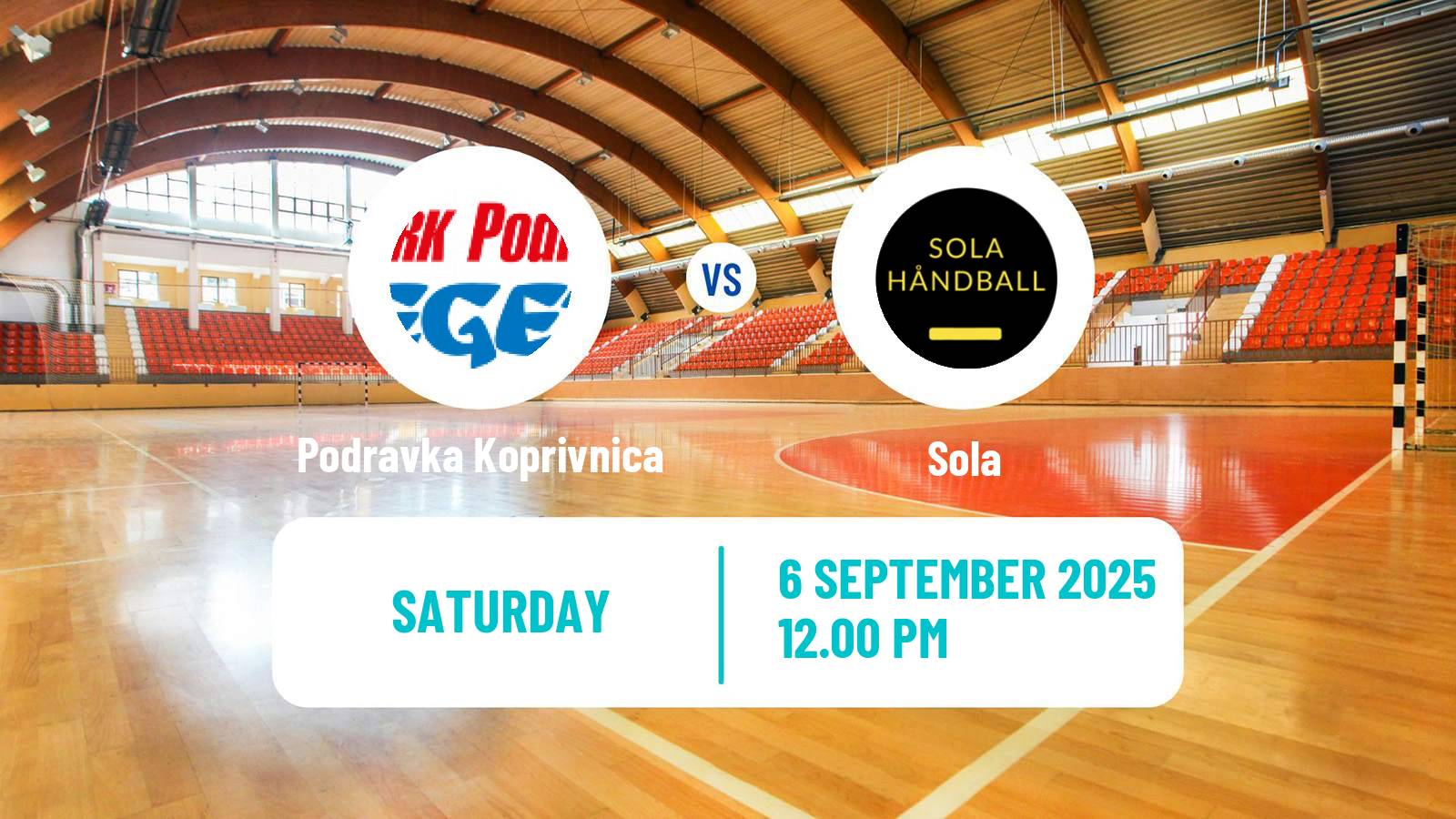 Handball EHF Champions League Women Podravka Koprivnica - Sola