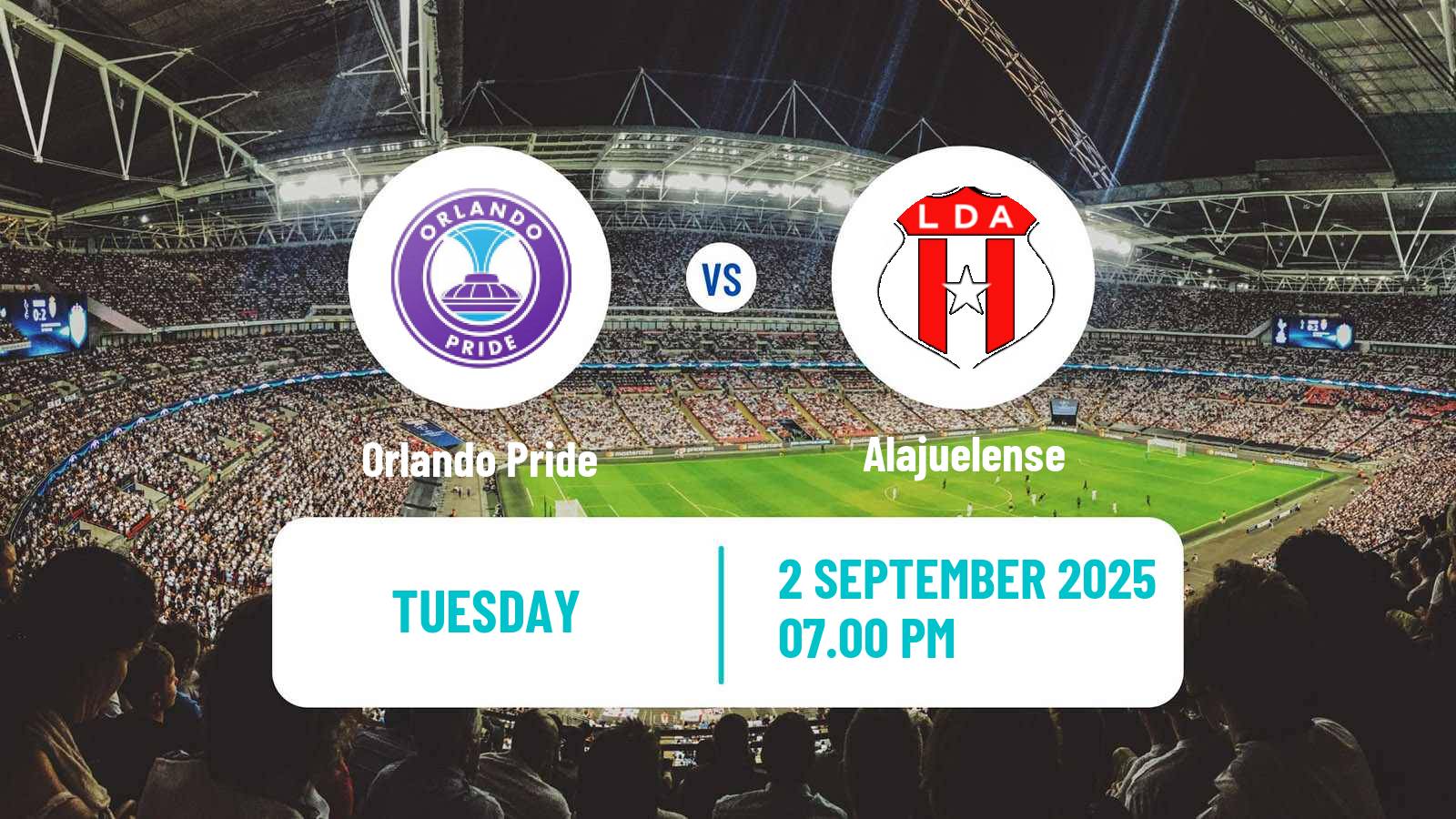Football CONCACAF Champions Cup Women Orlando Pride - Alajuelense