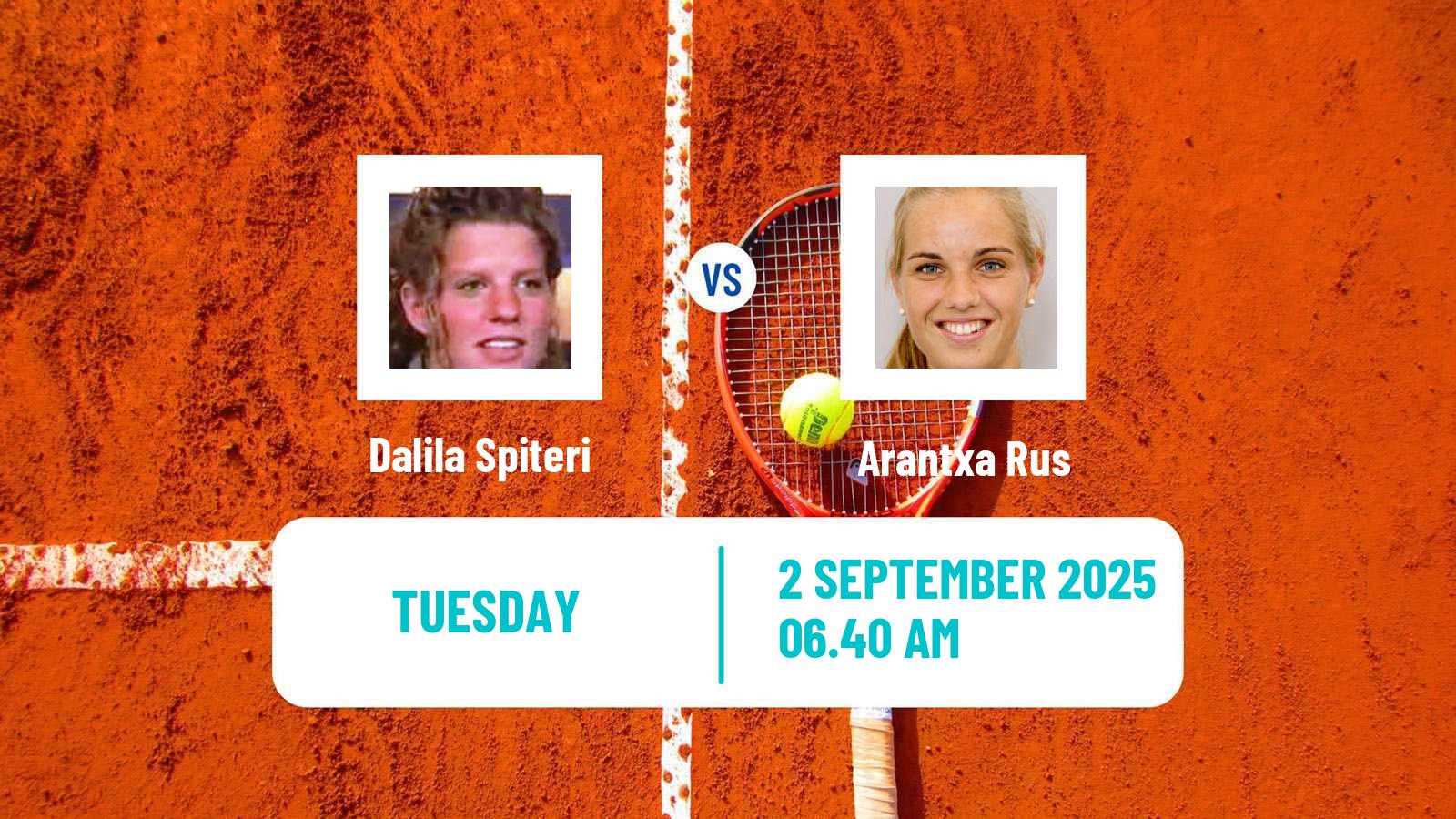 Tennis Montreux Challenger Women Dalila Spiteri - Arantxa Rus