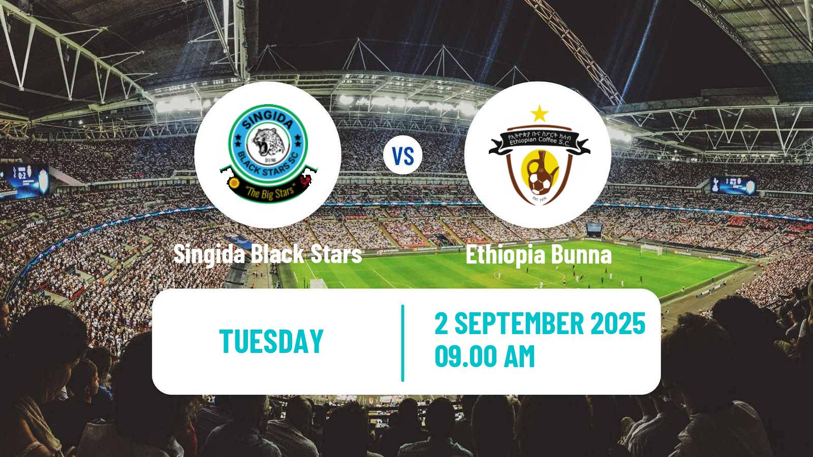 Football CECAFA Clubs Cup Singida Black Stars - Ethiopia Bunna