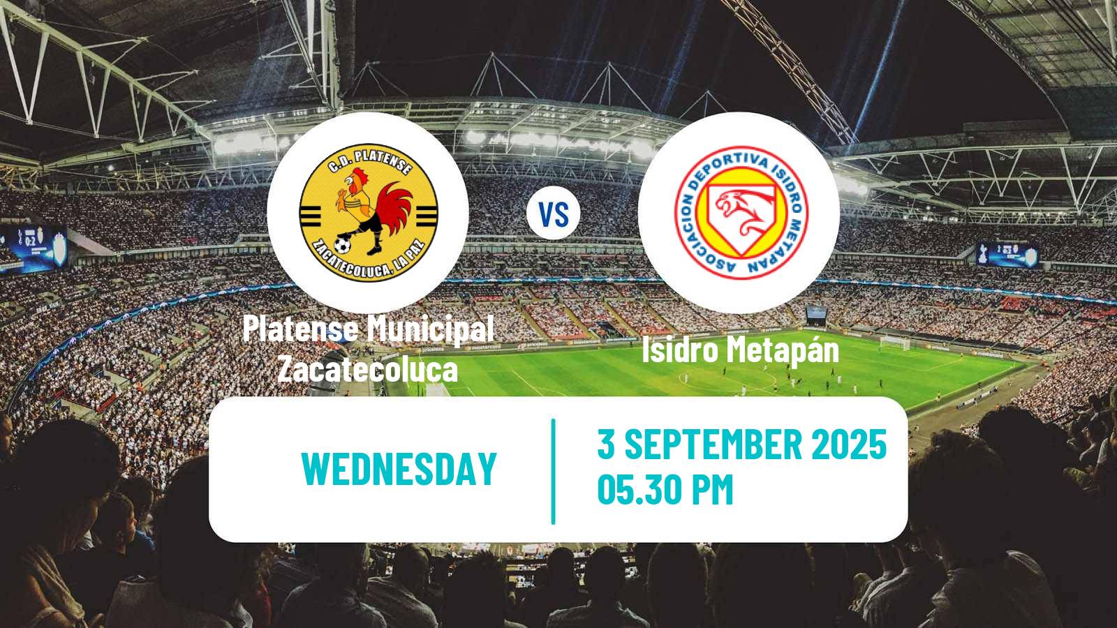 Football El Salvador Primera Division Platense Municipal Zacatecoluca - Isidro Metapán