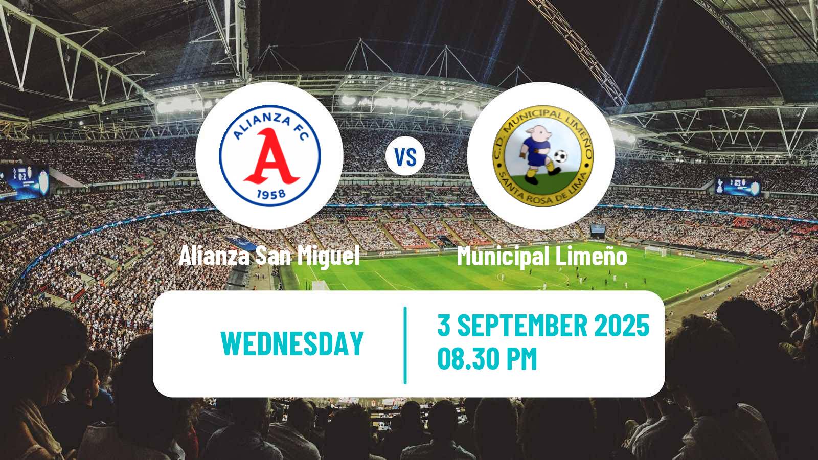 Football El Salvador Primera Division Alianza San Miguel - Municipal Limeño