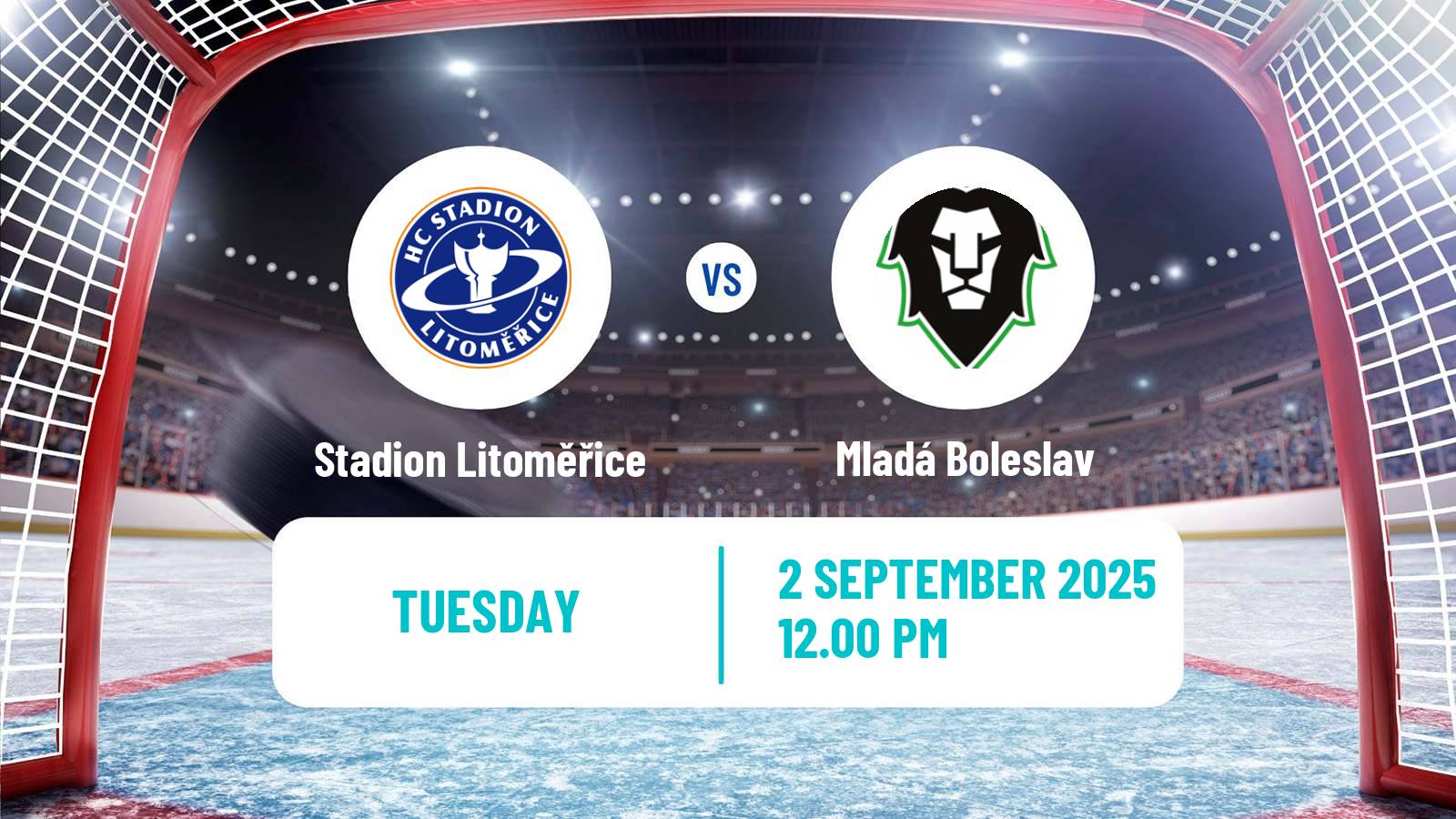 Hockey Club Friendly Ice Hockey Stadion Litoměřice - Mladá Boleslav