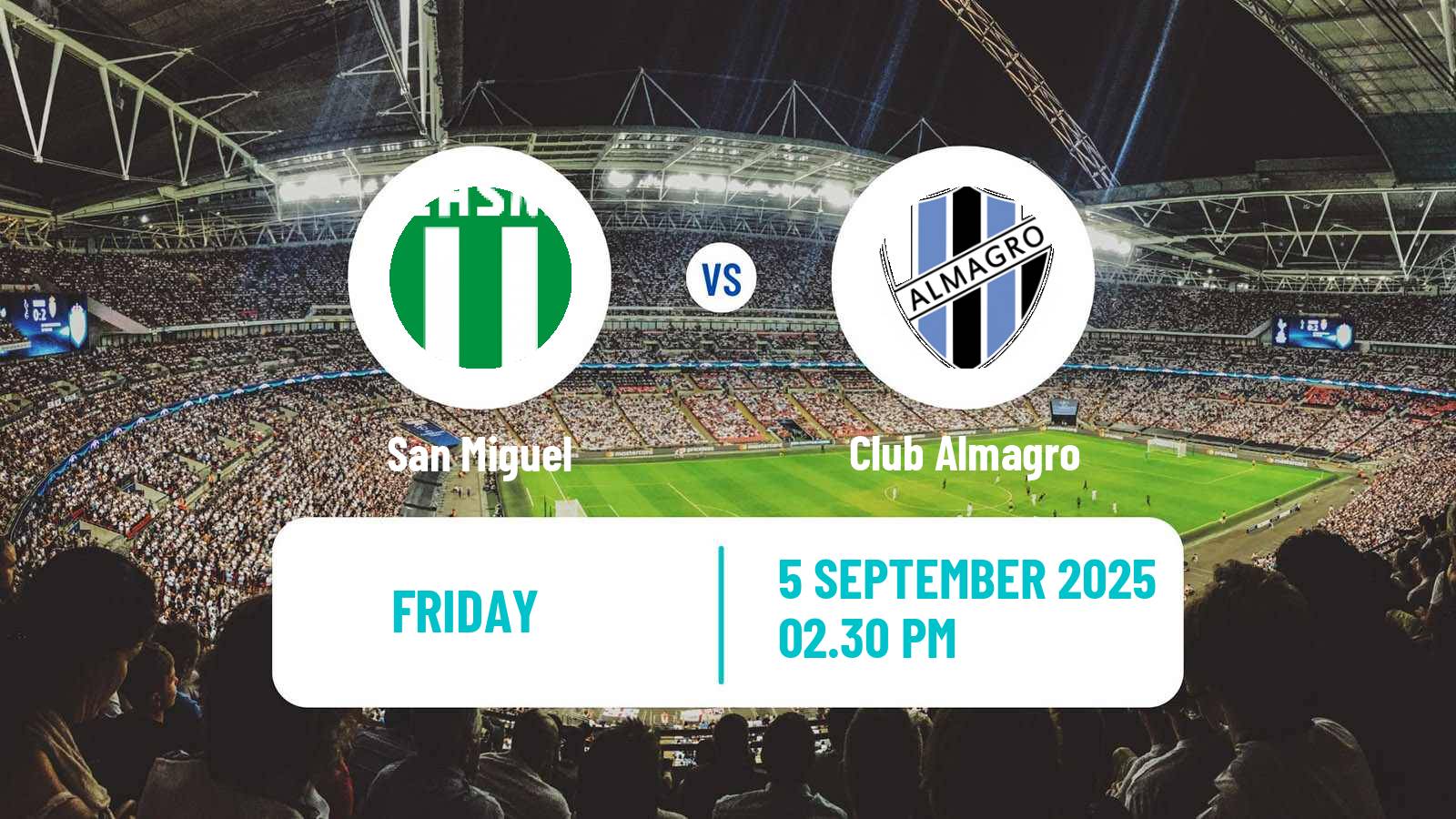 Football Argentinian Primera Nacional San Miguel - Club Almagro