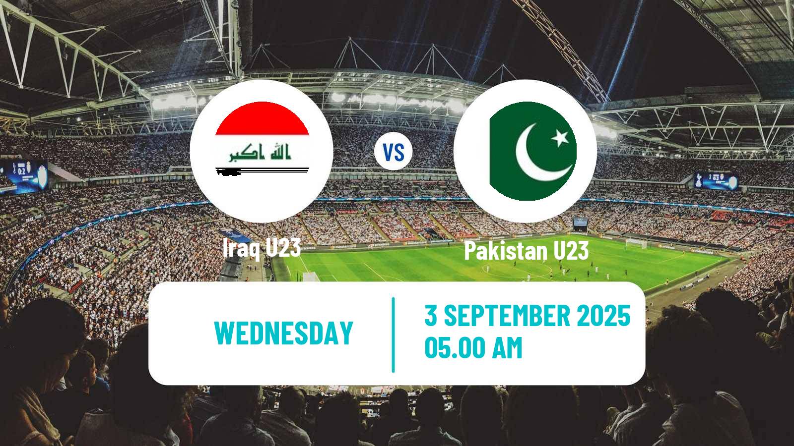 Football AFC Asian Cup U23 Iraq U23 - Pakistan U23