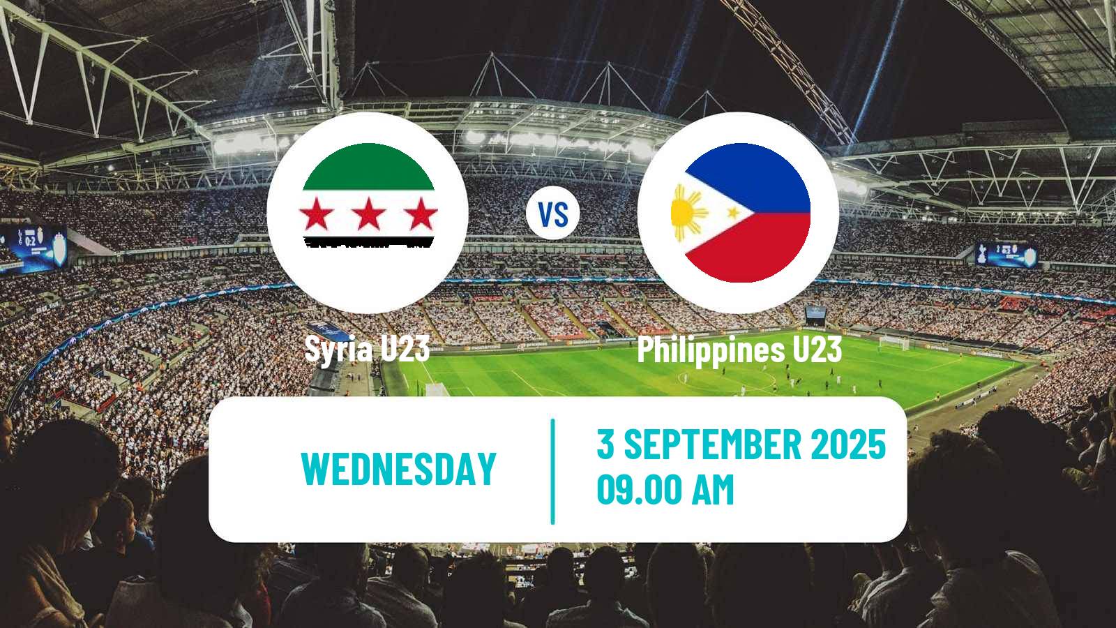 Football AFC Asian Cup U23 Syria U23 - Philippines U23