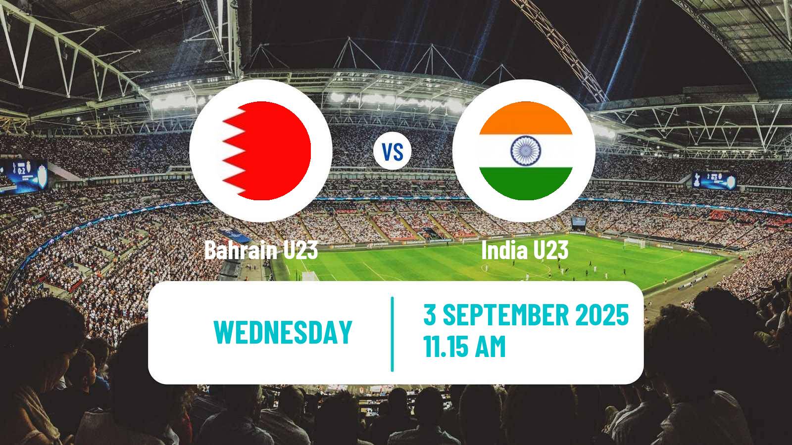 Football AFC Asian Cup U23 Bahrain U23 - India U23