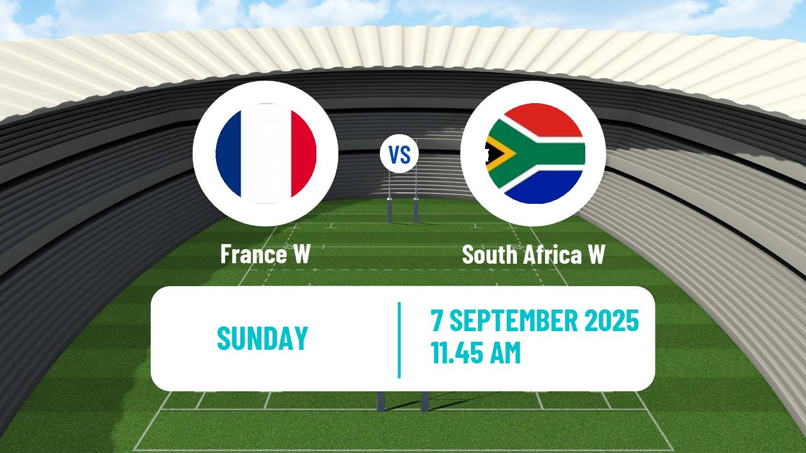 Rugby union World Cup Rugby Union Women France W - South Africa W