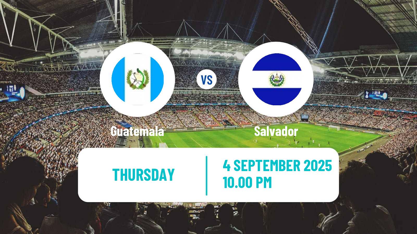 Football FIFA World Cup Guatemala - Salvador