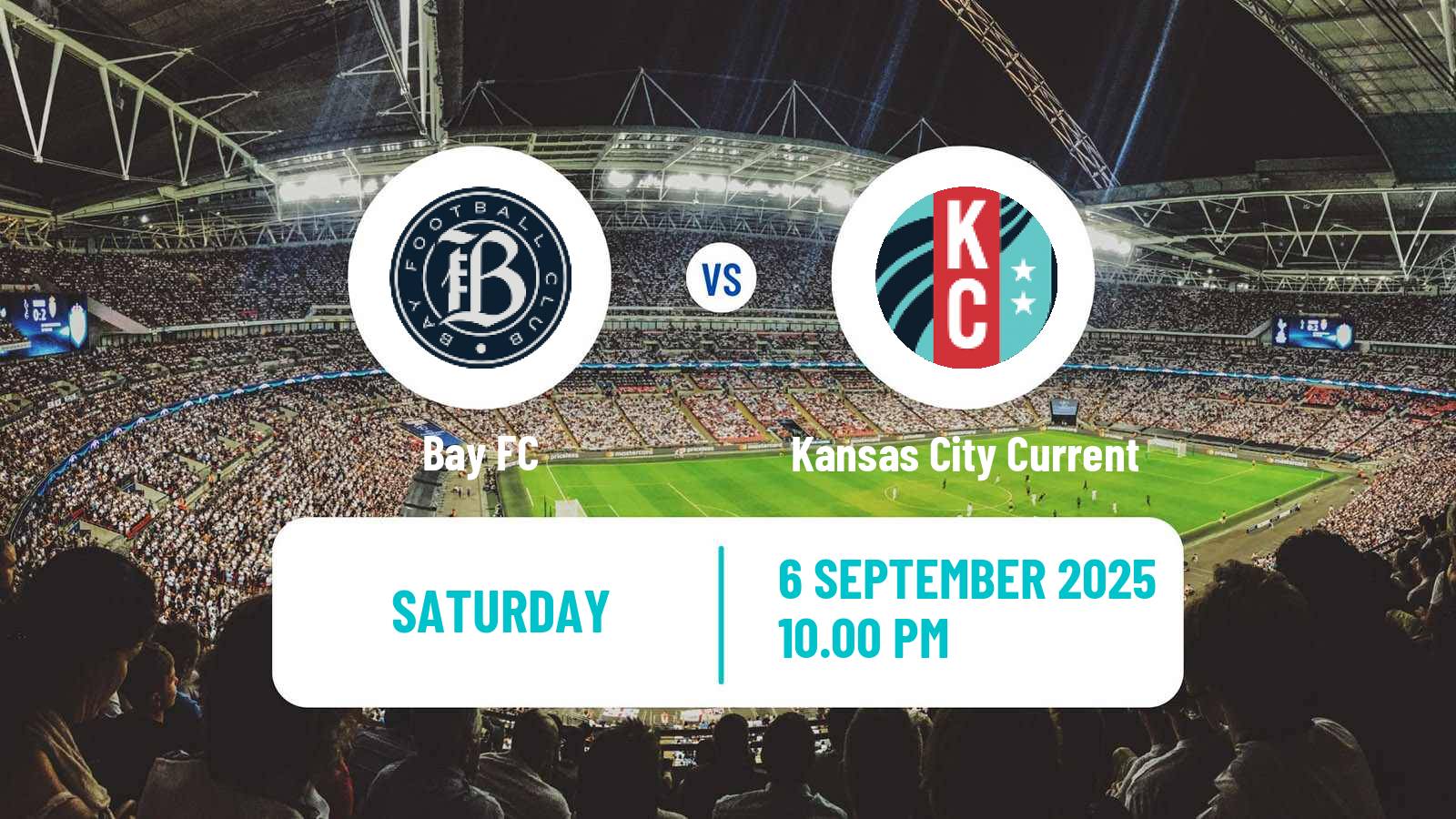 Football NWSL Bay FC - Kansas City Current