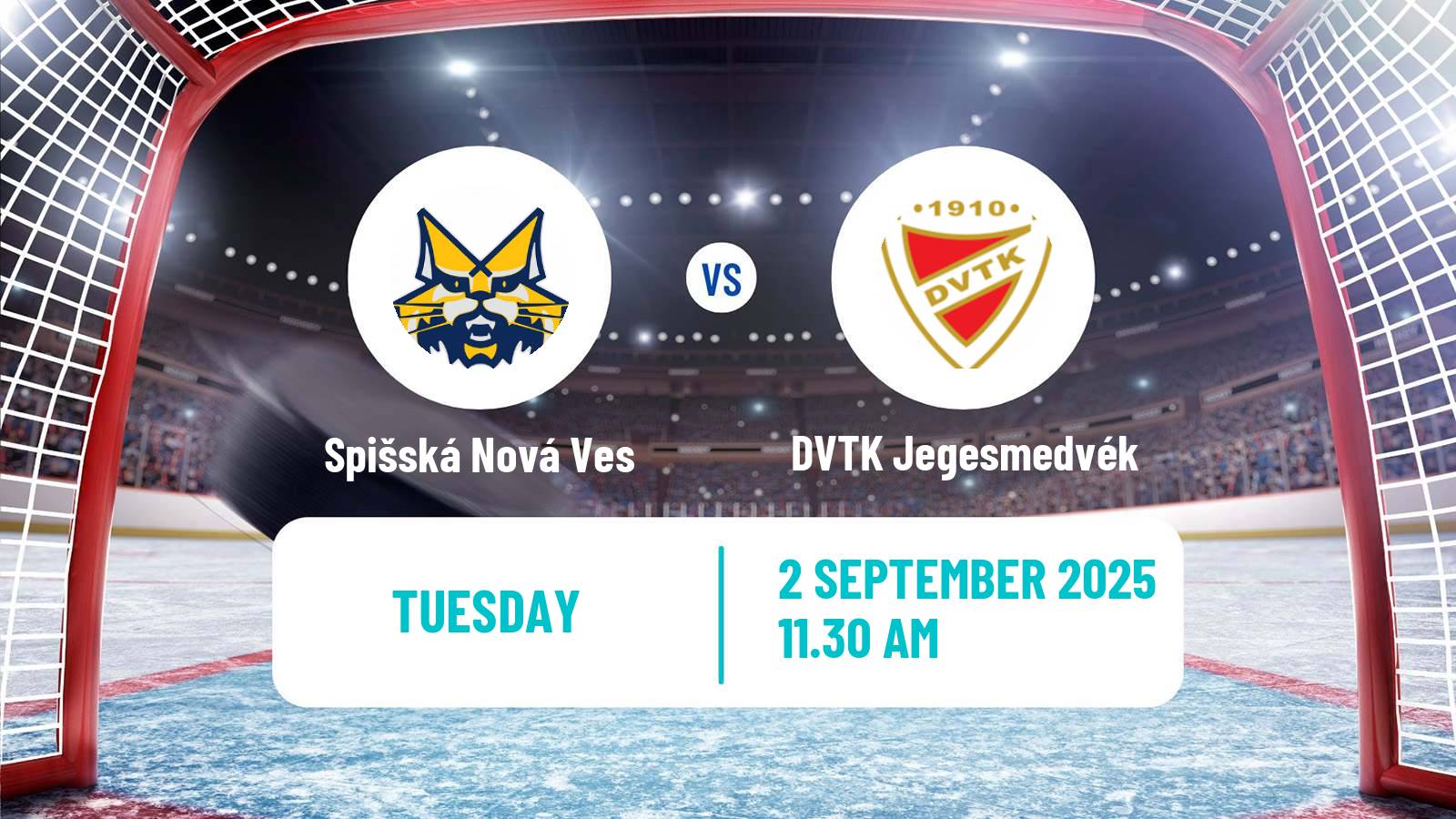 Hockey Club Friendly Ice Hockey Spišská Nová Ves - DVTK Jegesmedvék