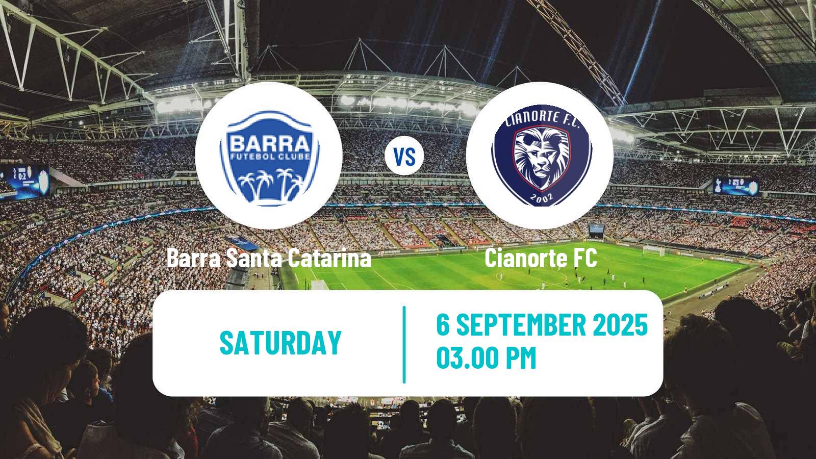 Football Brazilian Serie D Barra Santa Catarina - Cianorte