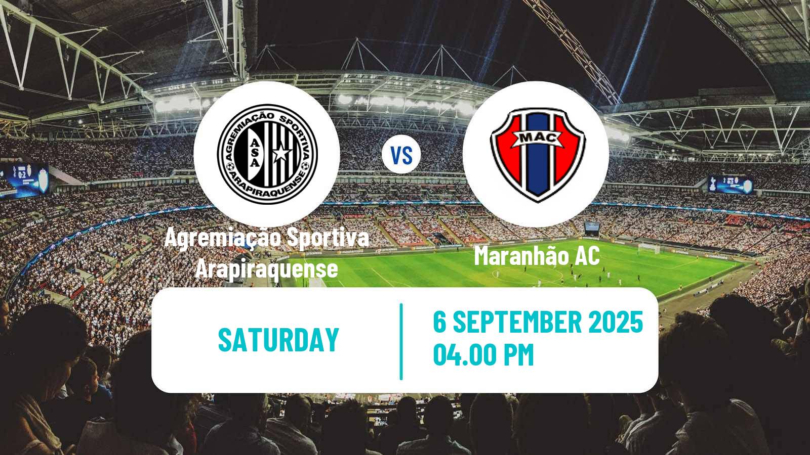 Football Brazilian Serie D Agremiação Sportiva Arapiraquense - Maranhão