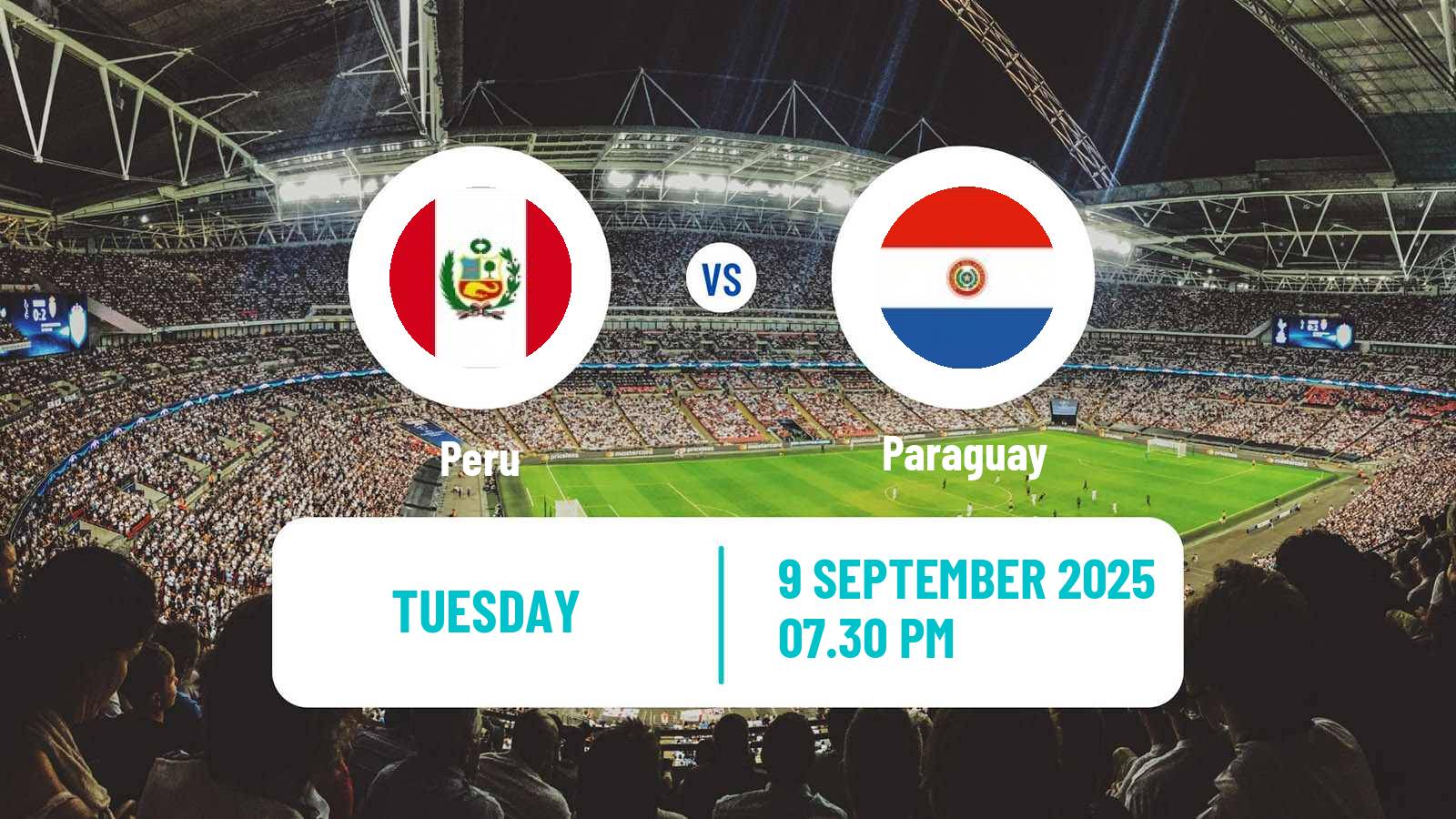 Football FIFA World Cup Peru - Paraguay