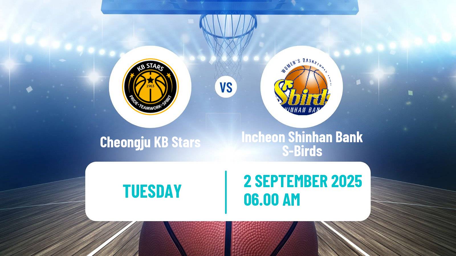 Basketball Club Friendly Basketball Women Cheongju KB Stars - Incheon Shinhan Bank S-Birds