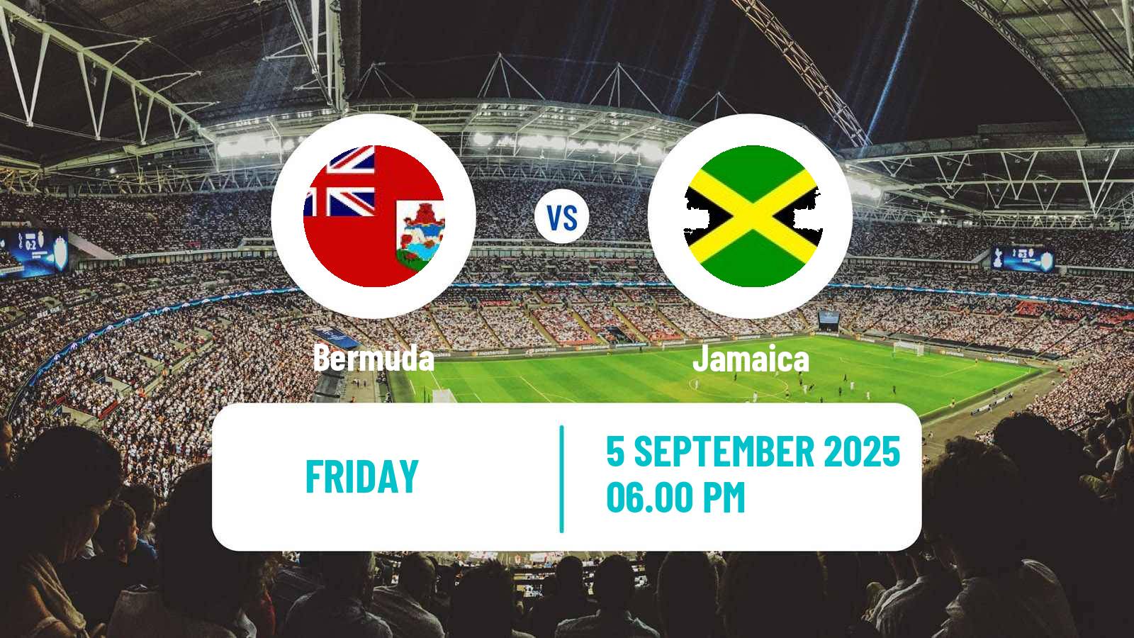 Football FIFA World Cup Bermuda - Jamaica