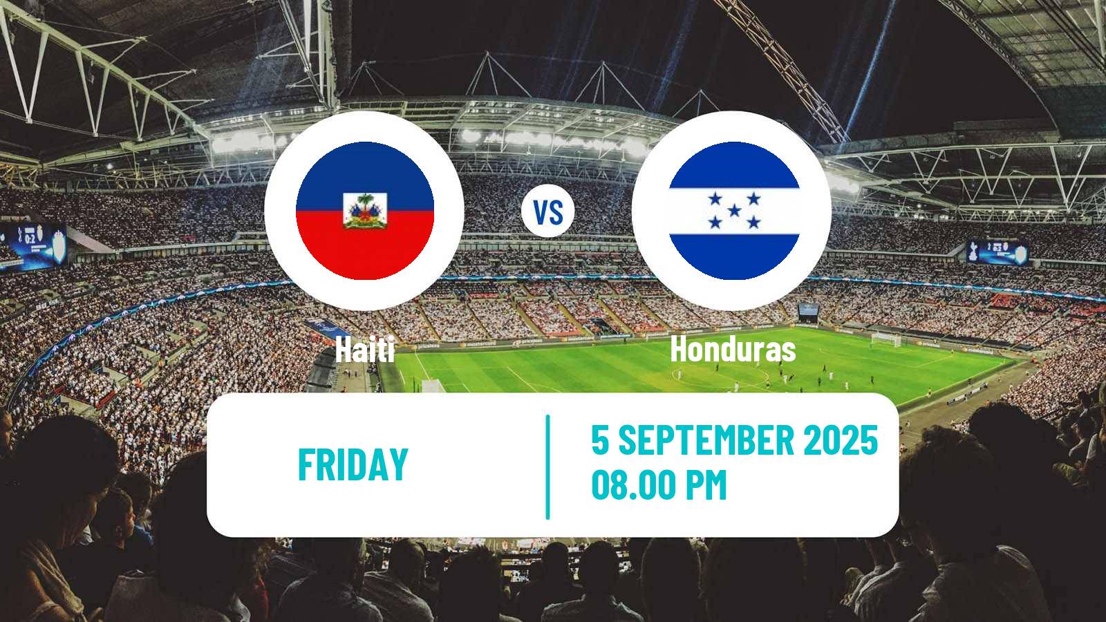 Football FIFA World Cup Haiti - Honduras