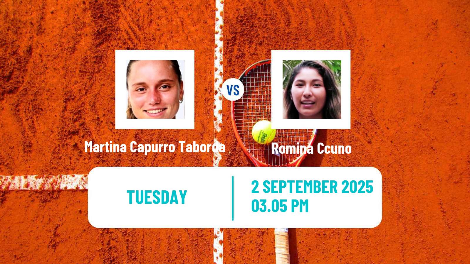 Tennis ITF W35 Cuiaba Women Martina Capurro Taborda - Romina Ccuno