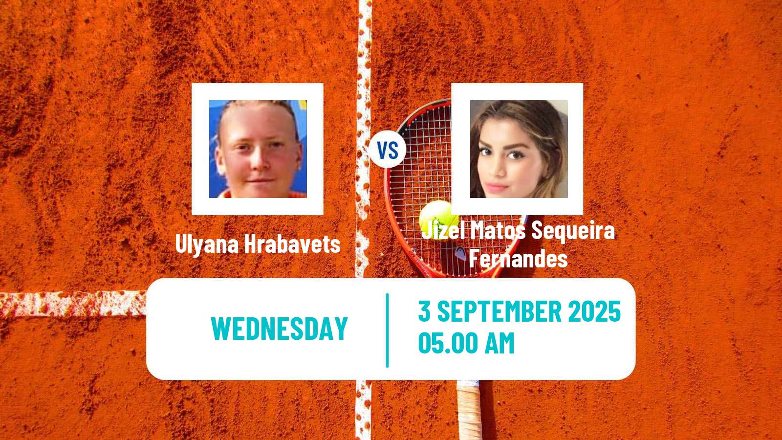 Tennis ITF W15 Telavi 2 Women Ulyana Hrabavets - Jizel Matos Sequeira Fernandes