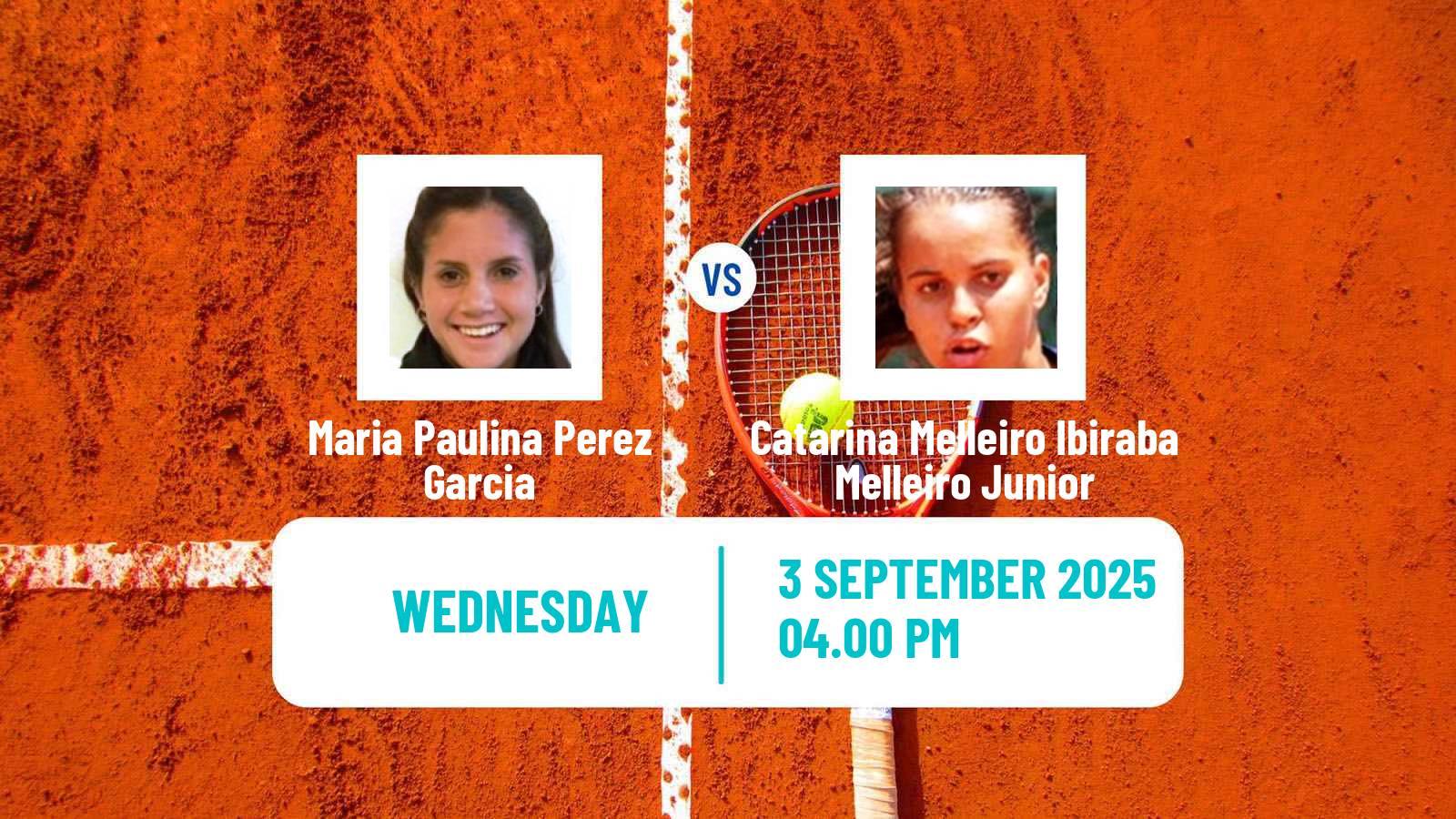 Tennis ITF W35 Cuiaba Women Maria Paulina Perez Garcia - Catarina Melleiro Ibiraba Melleiro Junior