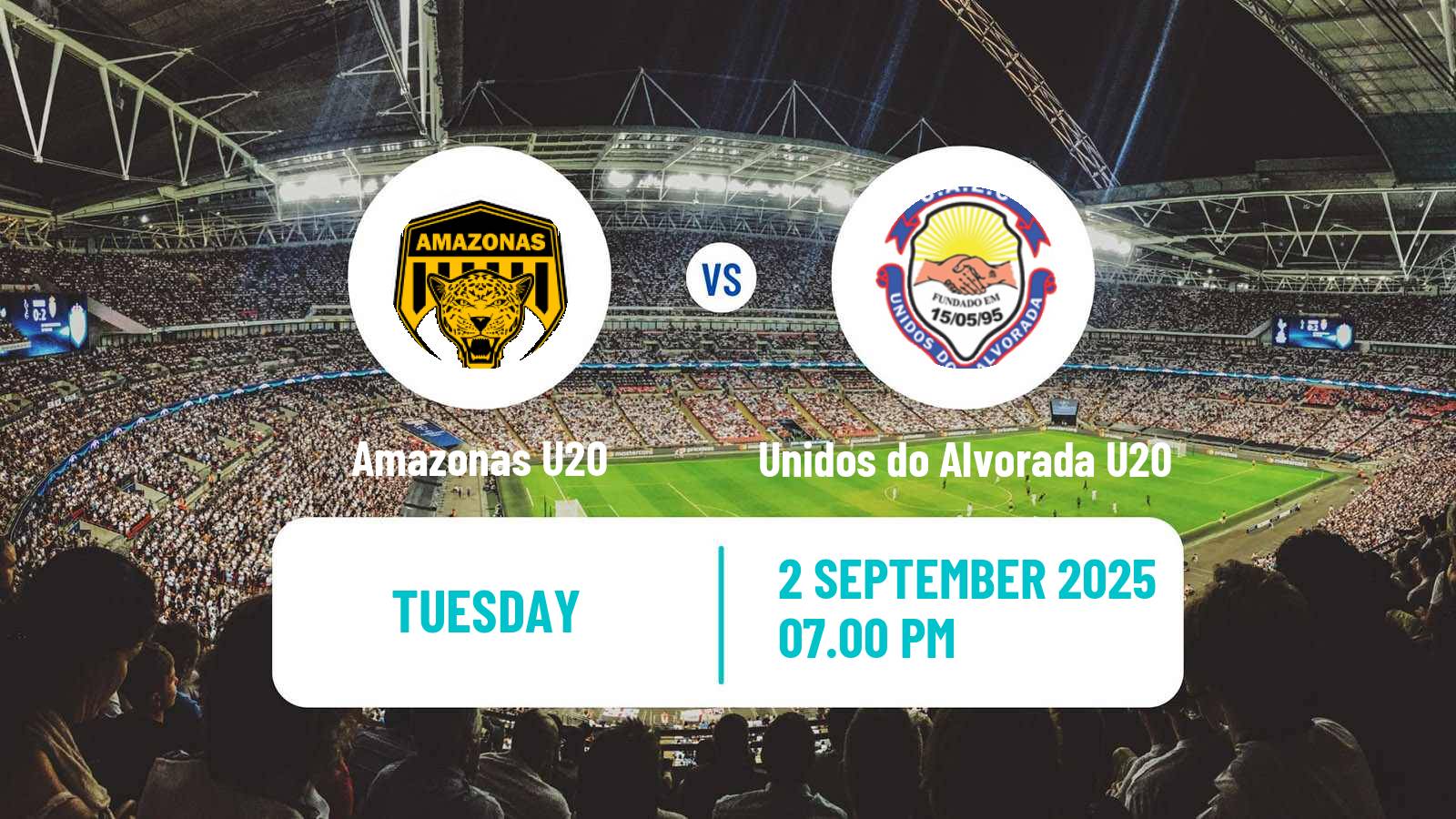 Soccer Brazilian Amazonense U20 Amazonas U20 - Unidos do Alvorada U20