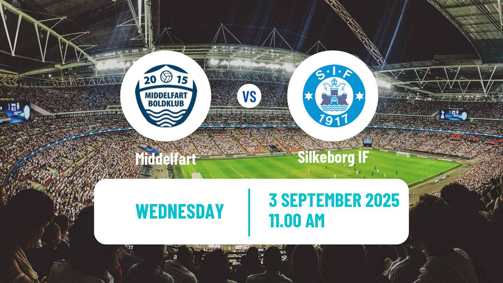 Football Danish Landspokal Cup Middelfart - Silkeborg IF