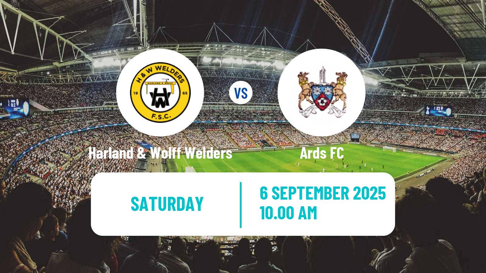 Football Northern Irish Championship Harland & Wolff Welders - Ards