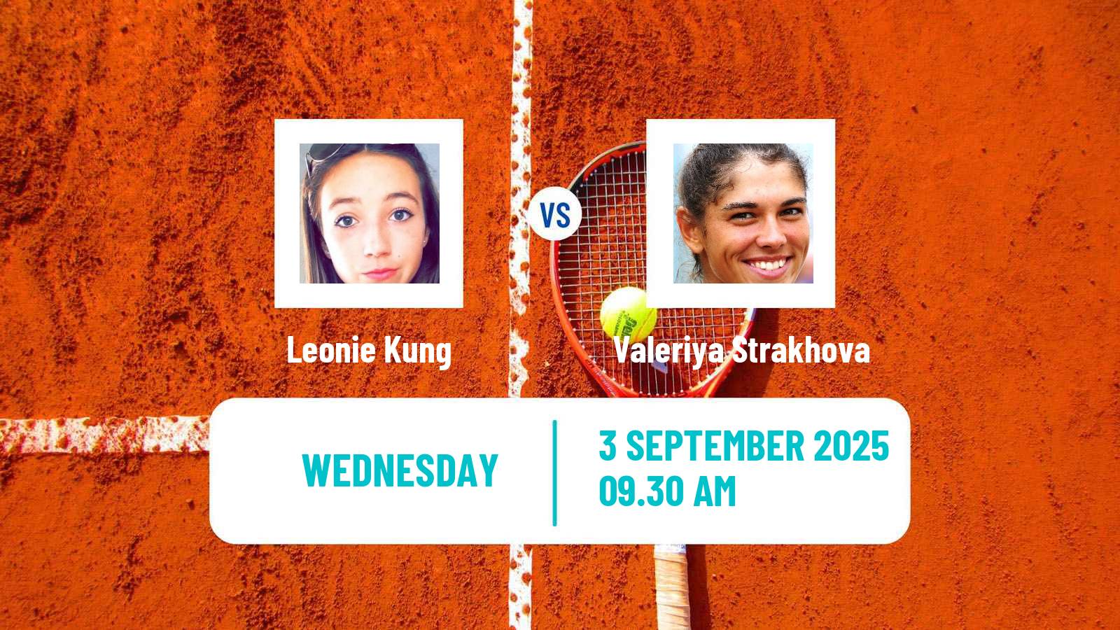 Tennis ITF W75 Vienna Women Leonie Kung - Valeriya Strakhova