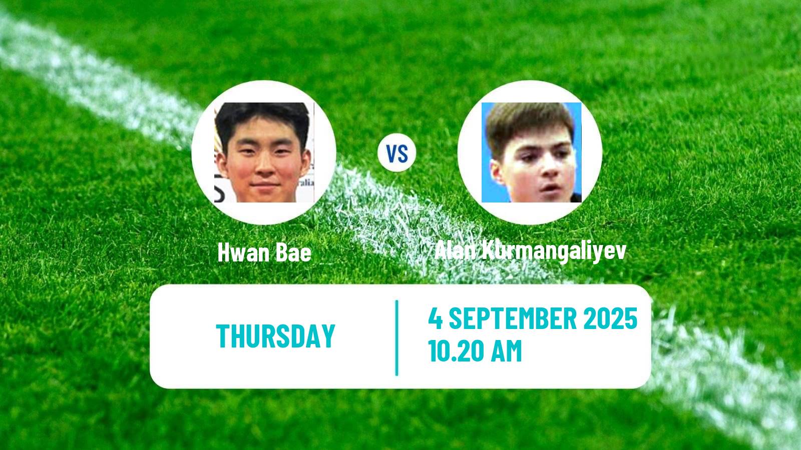 Table tennis Wtt Contender Almaty Men Hwan Bae - Alan Kurmangaliyev