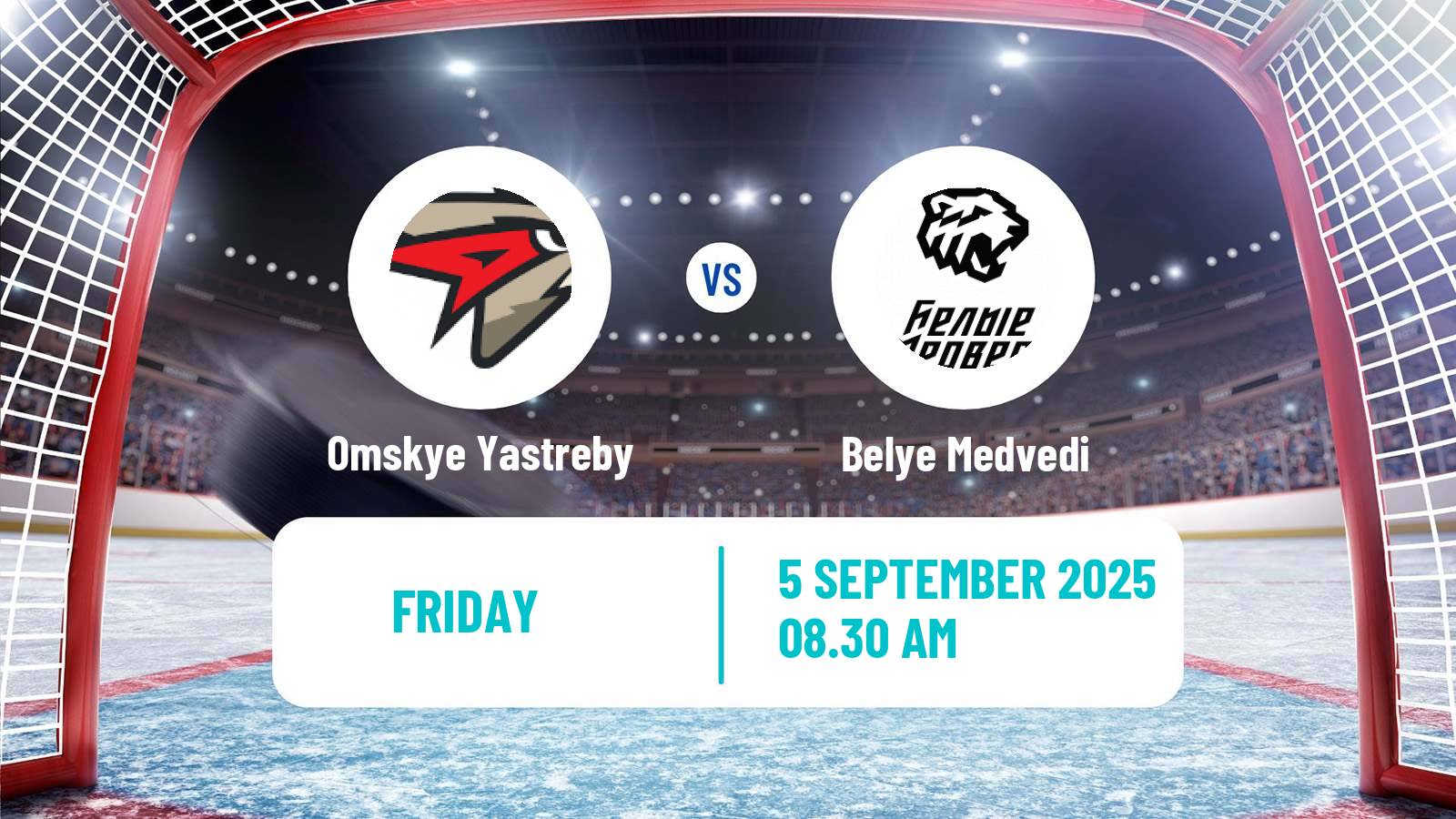 Hockey MHL Omskye Yastreby - Belye Medvedi