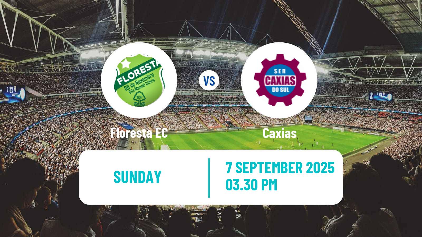 Football Brazilian Serie C Floresta - Caxias