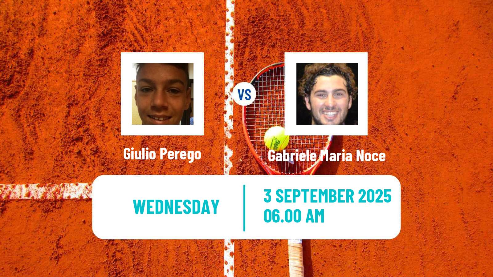 Tennis ITF M15 Bologna Men Giulio Perego - Gabriele Maria Noce