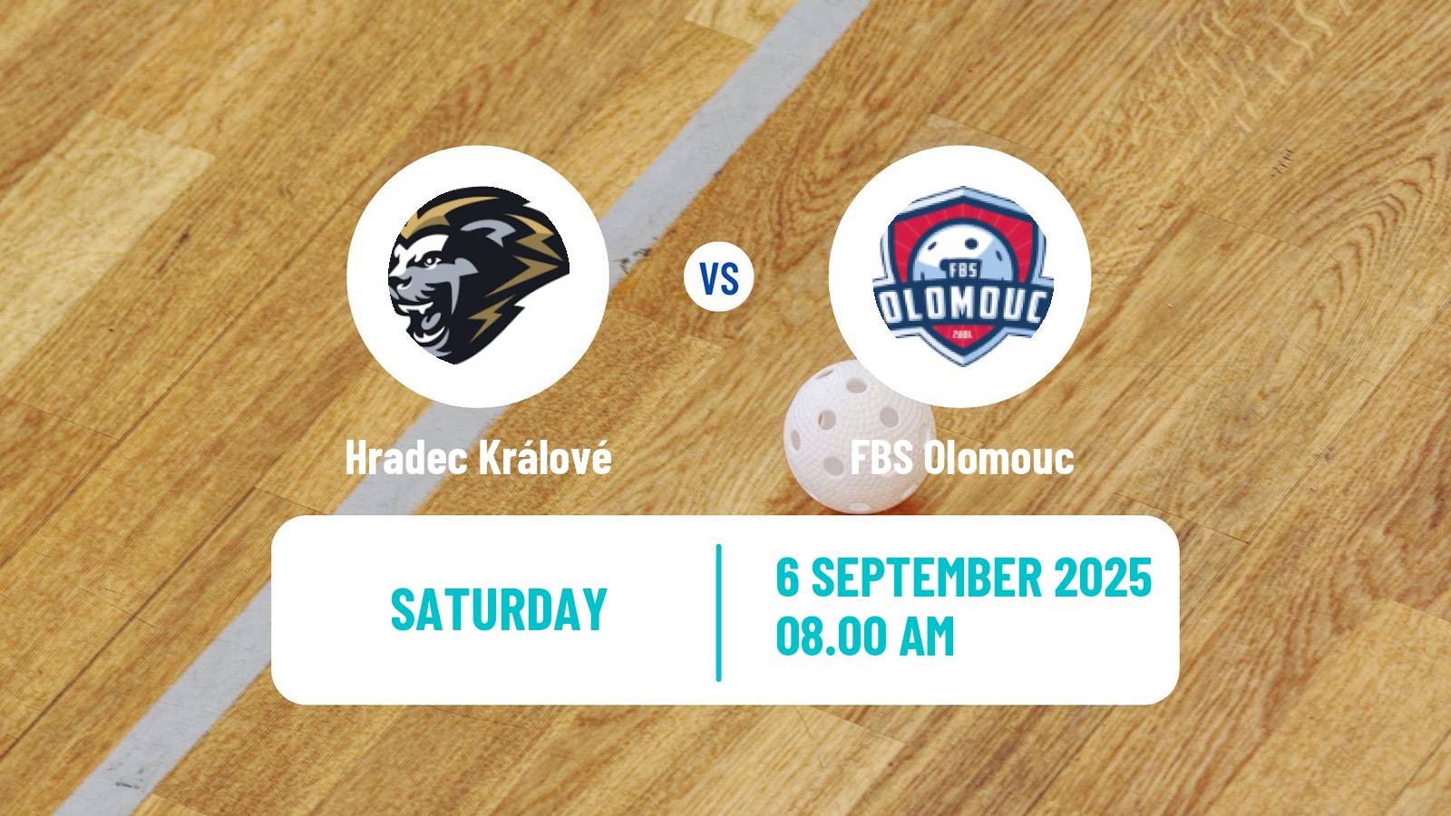 Floorball Czech 1 Liga Floorball Hradec Králové - Olomouc