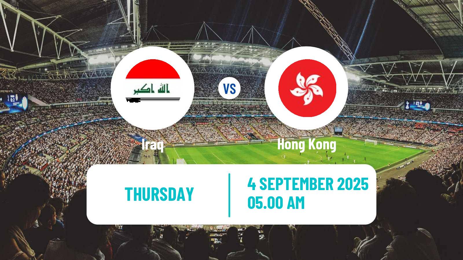 Football Kings Cup Thailand Iraq - Hong Kong