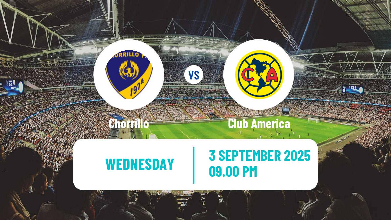 Football CONCACAF Champions Cup Women Chorrillo - Club America