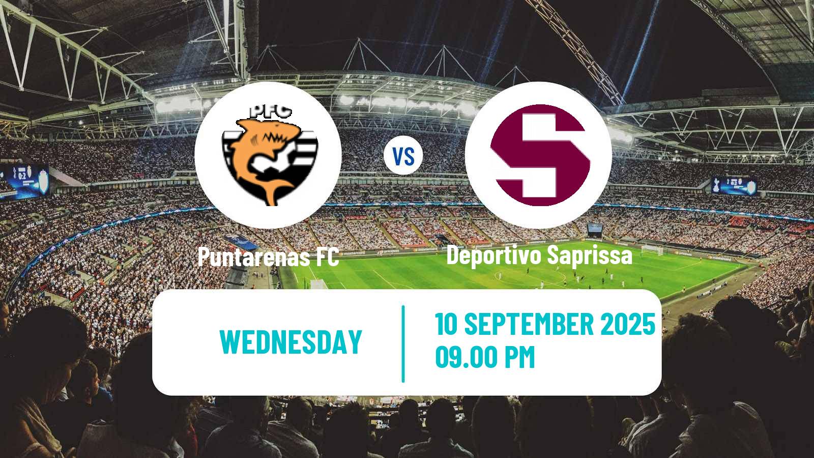 Football Costa Rican Primera Division Puntarenas FC - Deportivo Saprissa