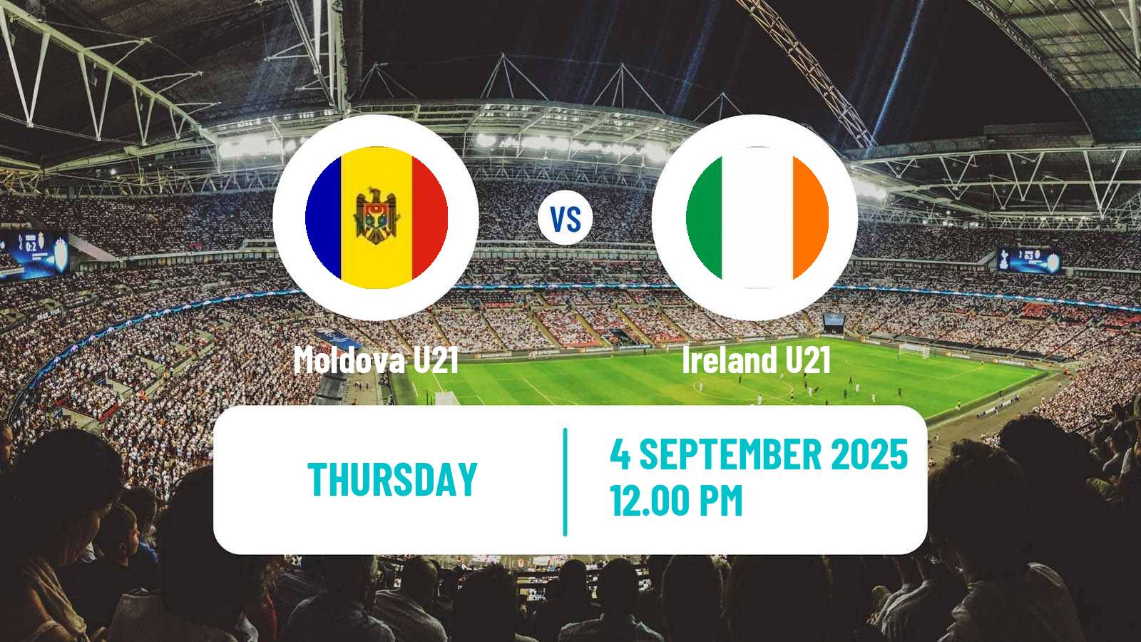 Football UEFA Euro U21 Moldova U21 - Ireland U21
