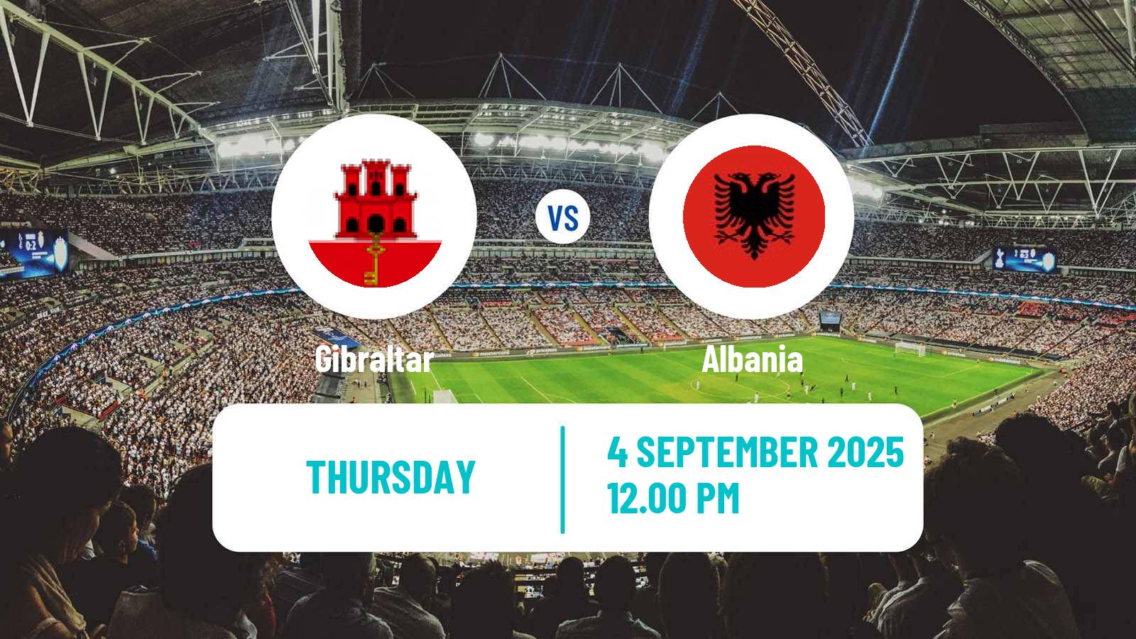 Football Friendly Gibraltar - Albania